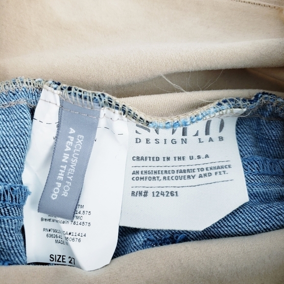 NWT Sold Design Lab St. Mark Stiletto Distressed Jeans Stretchy - Picture 9 of 10